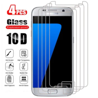 4Pcs For Samsung Galaxy S7 Tempered Glass Screen Protector For Samsung Galaxy S7 G930F G930 Protective Glass Shield Film 9H