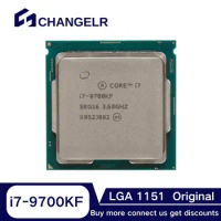 Processor Core i7-9700KF SRG16 8Cores 8Threads LGA1151 i7 cpu 14nm 4.9GHz 12Mb L3 i7 9700KF LGA 1151