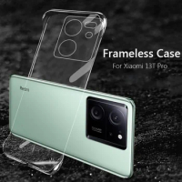 For Xiaomi 13T Pro Frameless Slim Clear Hard Back Cover Case For Xiaomi 13T Pro Xiaomi13T Pro 5G ShockProof Coque Phone Cases