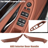 Car Left Right Inside Interior Handles Inner Door Panel Handle Pull Trim Cover For BMW 5 Series F10 F11 Car Interior Door Handle