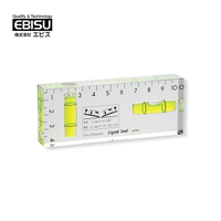 【預購】EBISU  4吋  水晶式透明水平尺  (無磁)  ( ED-10CLS )