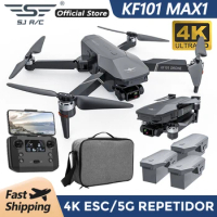 KF101 Max1 4K Profesional Drone HD Camera GPS 5G WIFI Smart Follow Brushless Foldable Long Distance Quadcopter Dron