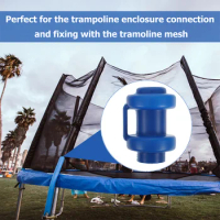 Professional Trampoline Replacements Wear-Resistant Rod Covers Plastic Trampolines Trampoline Safety Net Pole- Holders