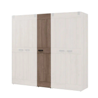 【Hampton 漢汀堡】辛克萊系列1.3尺衣櫃(一般地區免運費/衣櫥/衣櫃/拉門衣櫃)