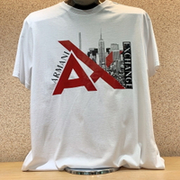 (Little bee小蜜蜂精品)Armani Exchange AX 白短T-Shirt(零碼款式)(M)