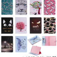 Case Color printing for iPad mini 6 2021 cover for iPad mini 2345 Shell Stand Holder for mini 6 Cover