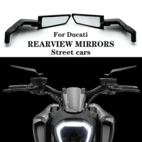 For Ducati Diavel/Carbon/XDiavel/S MULTISTRADA Universal Motorcycle Mirror Wind Wing side Rearview Reversing mirror