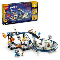LEGO 樂高 創意百變系列3合1 31142 太空雲霄飛車(交通工具 益智玩具 太空模型)