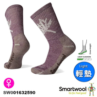 【速捷戶外】Smartwool 美麗諾羊毛襪 SW001632590 全輕量減震中長襪(酒紅)-女款,登山/健行/旅遊