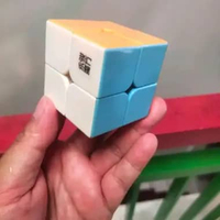 YongJun Rubik 2x2 Stikerless Speed Cube 2x2x2 Licin Anti Macet Original Bahan Kuat Mudah Dimainkan T