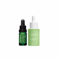 【NARUKO 牛爾】滑溜美肌組★茶樹三酸毛孔安瓶精華30ml+茶樹痘印美白寶10ml(角質調理/收孔抗痘/淡化痘印)