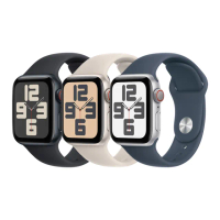 【Apple】Watch Series SE2 2023 LTE版 44mm(鋁金屬錶殼搭配運動型錶帶)