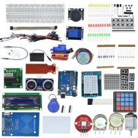 For UNO R3 Project Most Complete Starter Kit 1602 LCD Display CD with Many Accessories for Uno R3 Arduino
