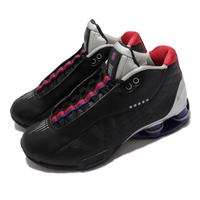 【NIKE 耐吉】籃球鞋 Shox BB4 QS 反光 運動 男鞋 海外限定 復刻 明星款 氣墊 避震 黑 紫(CD9335-002)