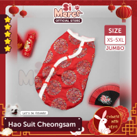 Si Merci Baju Cheongsam Jantan Anjing Kucing Anabul Imlek Premium Chinese New Year Jumbo | Hao Suit