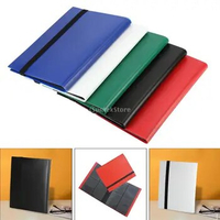4 Pockets Trading Card Carrying Binder Card Collection Binder for Sports Cards Card Books Card Storage Case