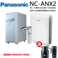 【Panasonic國際牌】觸控式UV櫥下型加熱器NC-ANX2(配BRITA超濾X6淨水器)