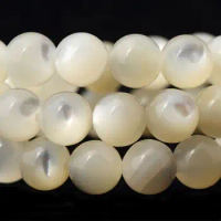 Natural Ocean Pearl Shell 6mm108 Beads Meditation Prayer Beads Mala for Lady BRO819