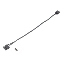 อะแดปเตอร์ไฟ, Zhend, 3Pin 5V, อินเตอร์เฟซเมนบอร์ดคอมพิวเตอร์, เข้ากันได้กับ 3Pin ตัวผู้, สายต่อ, สำห