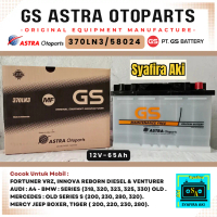 NEW PRODUK Aki Mobil innova Reborn,Fortuner  Gs Cal 370LN3 din84 65Ah 12V Aki kering