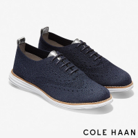 【Cole Haan】OG STITCHLITE WINGTIP OX 針織翼紋牛津鞋 女鞋(海軍藍-W11503)