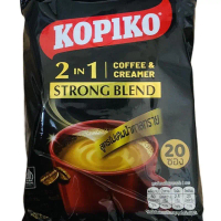 ￼1 แพ็ค ใหม่ Kopiko โกปิโก้ แบล็คทูอินวัน กาแฟปรุงสำเร็จ 10 กรัม x 20 ซอง