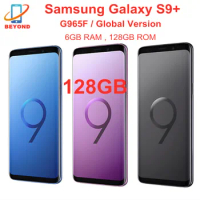 Samsung Galaxy S9+ S9 Plus G965F 128GB ROM 6GB RAM Global Version Octa Core 6.2" NFC Exynos Original Unlocked