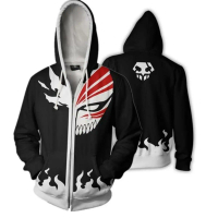 jaket anime ichigo hollow putih