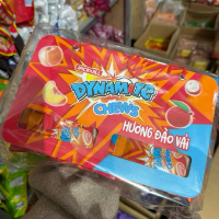 Giá Sỉ - Kẹo nhai Dynamite có nhân hương trái cây siêu ngon ( dây 16 gói ) bánh