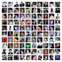 นักแสดงละครดังของจีน 60-102 ชิ้น สติ๊กเกอร์รูปถ่าย Dylan Wang, Hedi Wang, Yibo, Jay Chou, Karry Wang