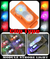 V-LITE Clip美式夾扣閃光信號燈隊友識別燈求生燈戰術包具燈橙