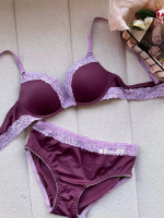 Pakaian Dalam Wanita TYUZU BRA SET Sexy BH Berkawat dan CD Celana Panties Premium