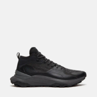 【Timberland 官方旗艦】男款黑色Motion Access中筒健走鞋(A6DBDEVC)