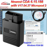 MicroPod 2 2023 CDA6 CDA 6.15.188 For FCA Original Files MicroPod2 Scanner EDITING for DODGE/CHRYSLER/JEEP for Flash Downloder