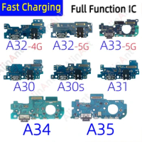 Dock USB Charger Fast Charging Port Connector Board Flex Cable For Samsung Galaxy A30 A31 A32 A33 A34 A35 A60 A70 A71 A72 A73