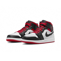 Nike Air Jordan 1 Mid Gym Red Black Toe 黑白紅 中筒 經典 休閒鞋 運動鞋 男鞋 DQ8426-106