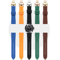 Quickly remove silicone rubber watch band 18mm19mm20mm21mm22mm Multi-color universal diver bracelet for Breitling/Citizen/Seagul
