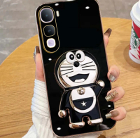 Casing untuk VIVO Y400 Premium Silicon free Doraemon Holder