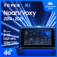 TEYES X1 For Toyota Noah Voxy R80 2014 - 2021 Car Radio Multimedia Video Player Navigation GPS Android 10 No 2din 2 din dvd