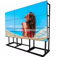 55 Inch 3x3 1.7mm Multi Screen TV LCD Video Wall 4K