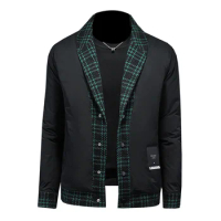 MINGLU White Duck Down Men's Jackets Luxury Shawl Collar Single Breasted Splicing Autumn Winter Thicken Down Male Coats 4XL