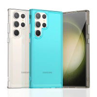เคสกันกระแทกแบบใสสำหรับ Samsung Galaxy S22 Plus 23 FE S24 Ultra S24Plus