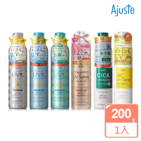日本Ajuste愛伽絲 高效防曬噴霧200g(-8度C涼感降溫/防曬冰霧/SPF50/PA++++)