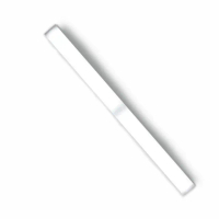 【智能人體感應小夜燈】USB充電 磁吸式LED感應燈管 升級版多功能 小夜燈 走廊燈(21公分 黃光/白光)