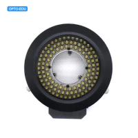 OPTO-EDU A56.3910 White Light Metal Shell Polarizing LED Microscope Ring Light