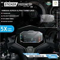 Stiker Anti Gores Speedometer New Aeroix Alpha Turbo Keluaran Tahun 2025 - Maxdecal PPF 500 Micron -