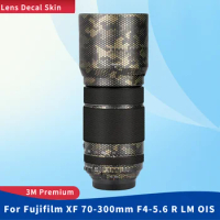 For Fujifilm XF70-300mm F4-5.6 R LM OIS WR Decal Skin Vinyl Wrap Film Camera Lens Body Protective Sticker Protector Coat xf70300