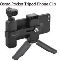 Mobile Phone Securing Clip Bracket Mount Desktop Tripod for DJI Osmo Pocket/Pocket 2 Phone Clip Holder Gimbal Camera Accessories