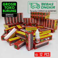SEMPATI GROSIR Obat Sesak Nafas Sempati Isi 12 Mengobati Burung Gangguan Pernafasan Serak Macet Buny