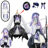 Vivian Banshee Cosplay Game Zenless Zone Zero Vivian Costume Wig Set Headwear Mockingbird Carnival P